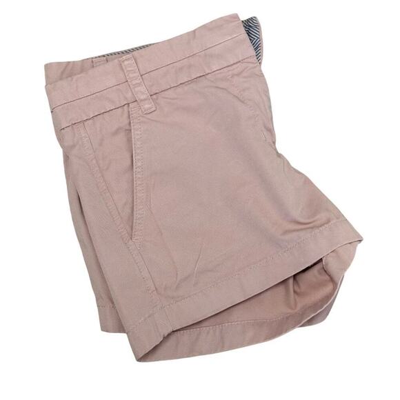 J.Crew Chino Shorts Pink Cotton Style 61456 | Classic Mid-Rise | Women’s - Picture 3 of 7
